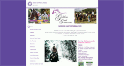 Desktop Screenshot of goldengaitridingstables.com